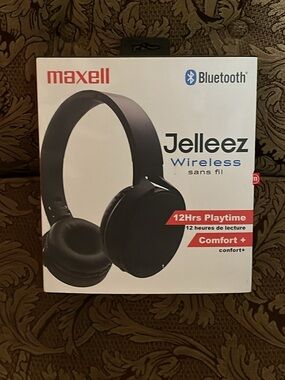 Elle Jelleez Wireless Bluetooth Headphones - Black